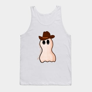 Cowboy ghost Tank Top